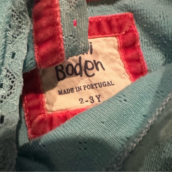 Mini boden aqua pointelle - Picture 5 of 9